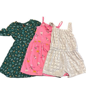 **Bundle** DKNY Carter's Old Navy 2 Dresses and 1Romper Size 5